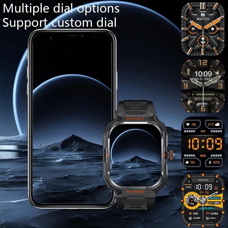 TWS Sports Smartwatch Watch And Earphones In One, Supports Custom Dials, NFC Unlocking, Local Music Storage, Health Monitoring, Message Notifications, Sleep Tracking