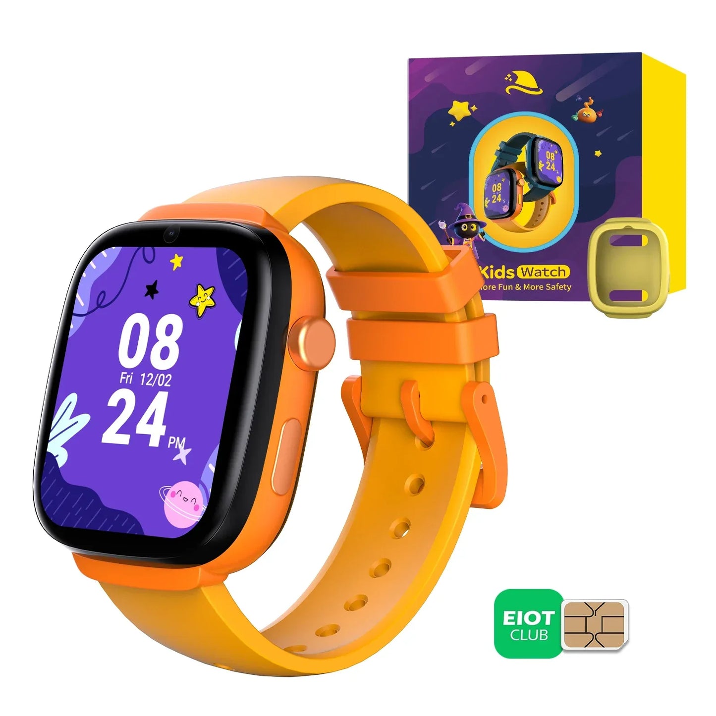 4G Kids Smart Watch GPS Two Way Call Video SOS Child Gift Parental Controls Waterproof Birthday Gift for Boys and Girls - Wear444