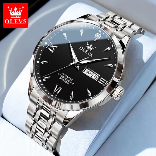 OLEVS 9956 Large Dial Sport Watch - Fashion Statement Piece