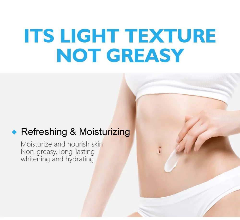 VIBRANT GLAMOUR Whitening Cream Moisturizing Nicotinamide Skin Brightening Lotion Quickly Whitens Face And Body Skin 80G