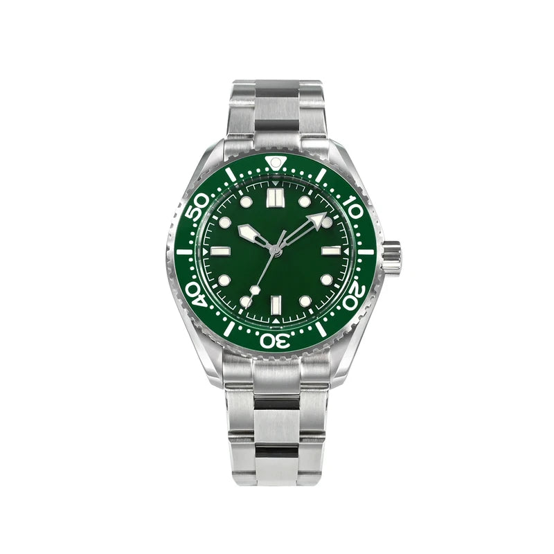 Men Watch 41.5mm Diver Enamel Dial Top Brand Vintage Classic Luxury Miyota Automatic Mechanical 20 ATM BGW9 Luminous Dive Watch