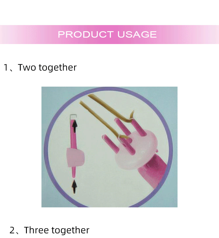 Professioanl Women Portable Electric Automatic DIY Hairstyle Tool Braid Machine Hair Weave Roller Twist Braider Device Kit