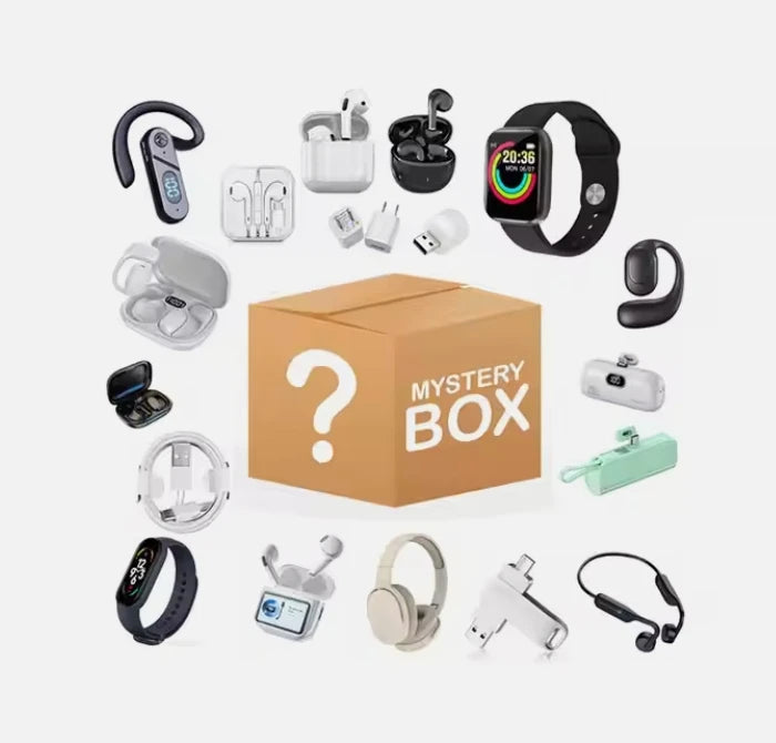 Gift Boxes for Present Misteriosa Para Mujer Headsets Earphones Headphones Earbuds Smart Watch Electronics Mystery Box