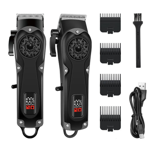 Powerful Electric Hair Clippers for men HIENA hair Trimmer Professional barber hair cutting machine Cordless Wet And Dry haircut