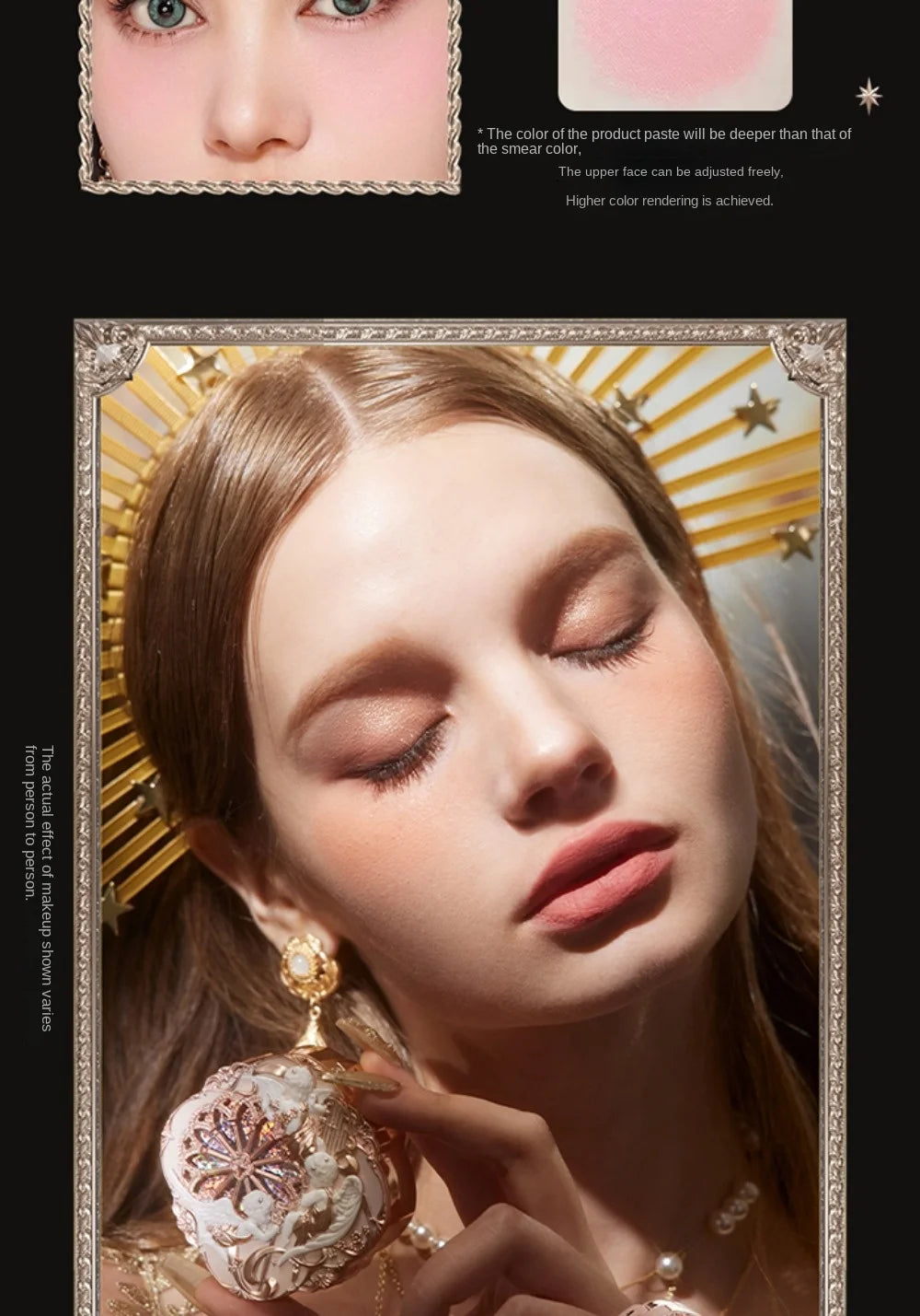Flower Knows Little Angel Blushes Cream Smooth Long-lasting All-Day Face Enhancing Makeup Korean Blush Cream For Cheek