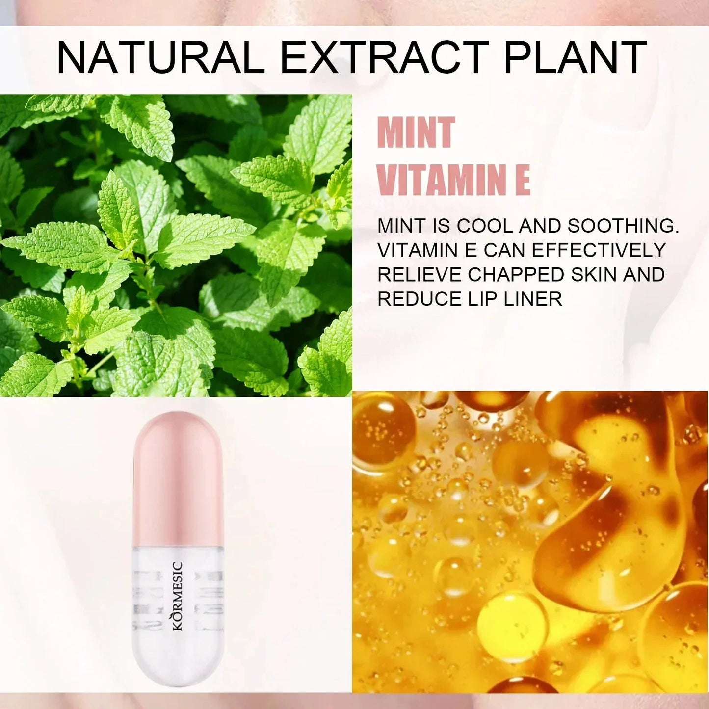 Instant Lip Plumping Essential Oil Nourishing Antiwrinkle Moisturising Sexy Lip Care Ultimate Plumping Lip Gloss Serum Cosmetics