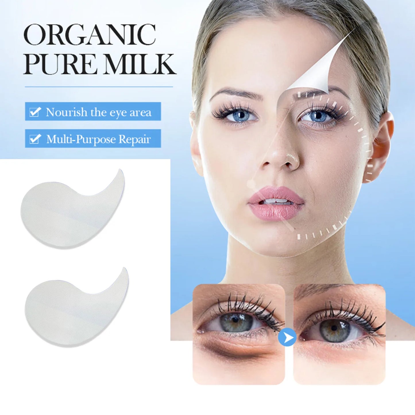 Eye Mask Daily Care, Moisturizing and Comfortable Skin Around The Eyes, Easy To Absorb When Applied