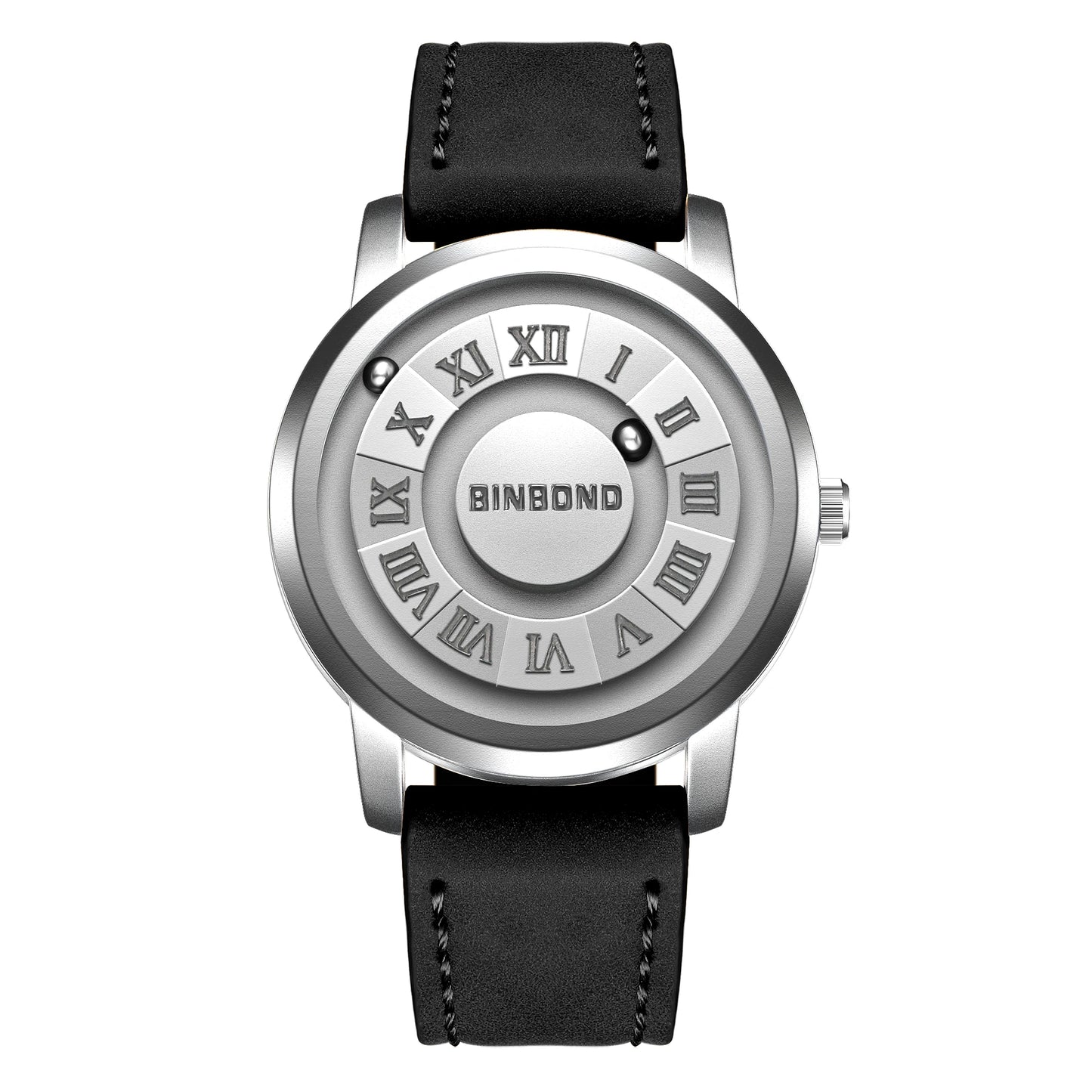 BINBOND Men Quartz Watches Top Brand Luxury Stainless Steel Waterproof Hollow Out Stainless steel Wristwatches Relogio Masculino