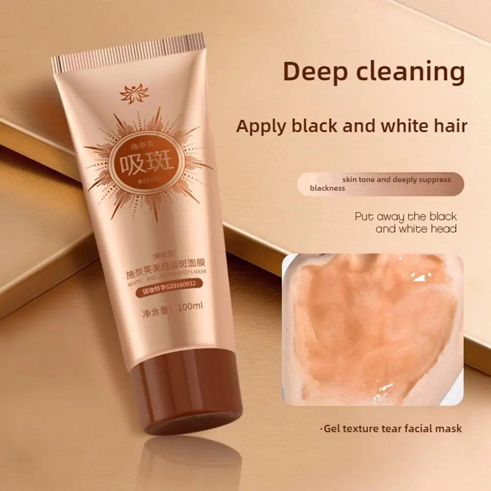 Glow Peel-Off Mask,Blemish Clearing Wrapping Facial Mask,Anti-Blemish Freckle Brightening Off Mask For Deeply Clean Moisturizing