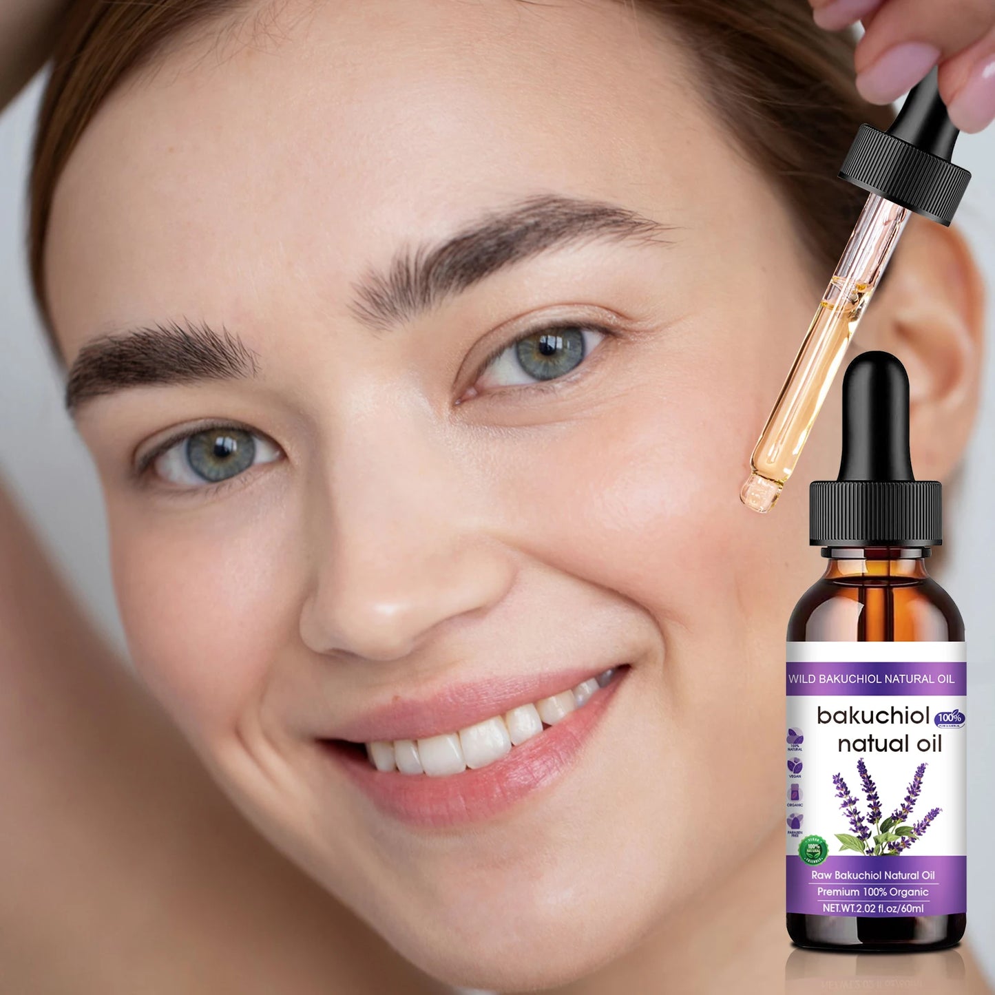 essential oil helps keep skin hydrated and improves skin elasticity shine facial care Moisturizing brighten skin tone Repair