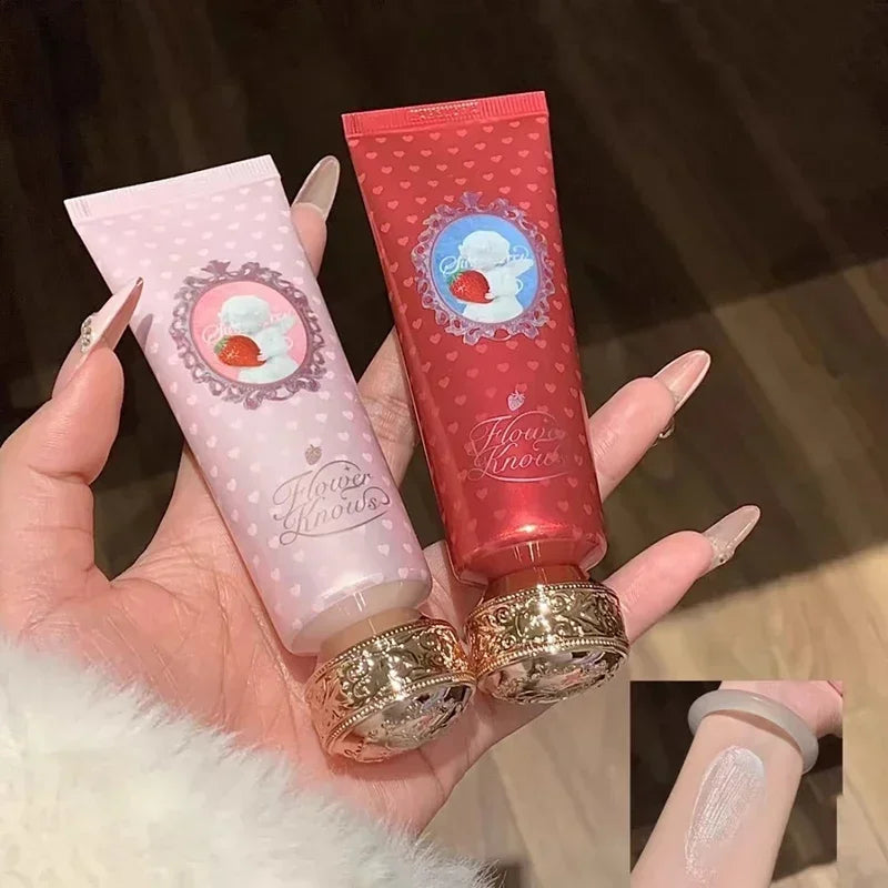 Flower Knows Strawberry Cupid Scented Hand Cream Moisturising & Nourishing Skin Care Lotions For Women Whitening Cream 50ml