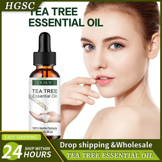 Natural Tea tree oil moisturizing facial body feminine skin care skin repair moisturizing Aromatherapy pure massage essential oi