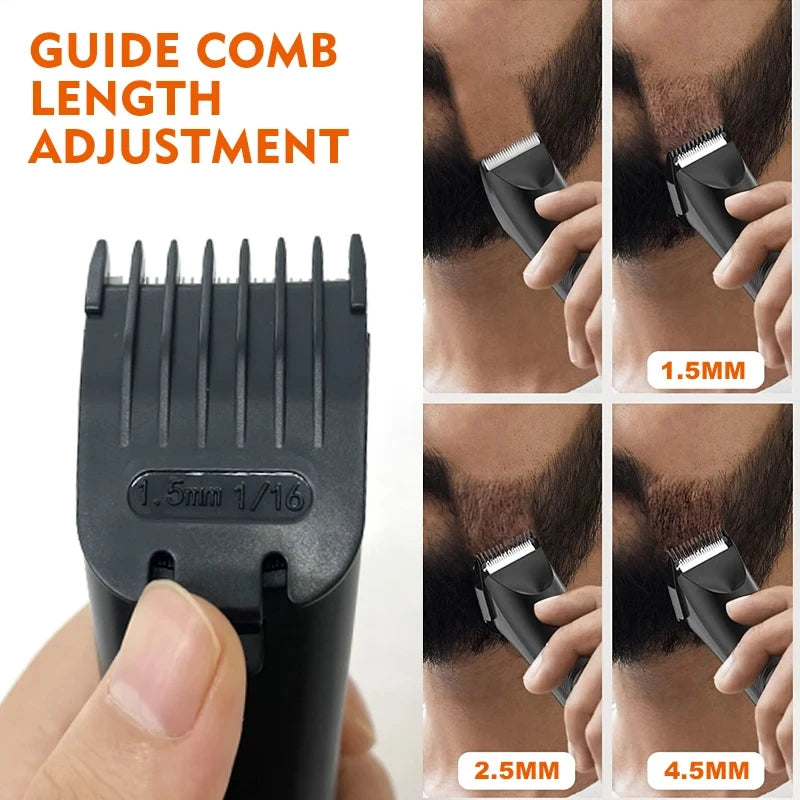Professional Hair Cutting Machine Beard Trimmer Electric Shaver for Men Intimate Areas Hair Shaving Machine Safety Razor Clipper