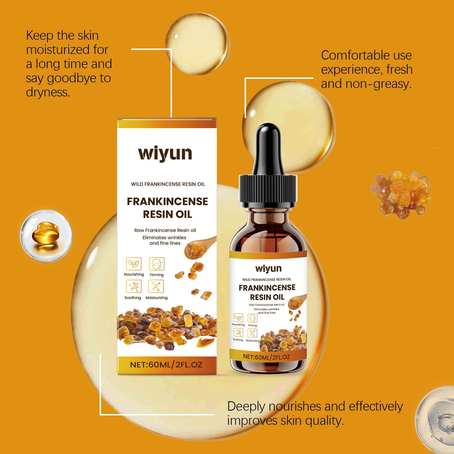 Firming Facial Essential Oil Brightening Smoothing Whitening Moisturizing Delicate Anti Wrinkle Aging Soothing Nourishment Serum