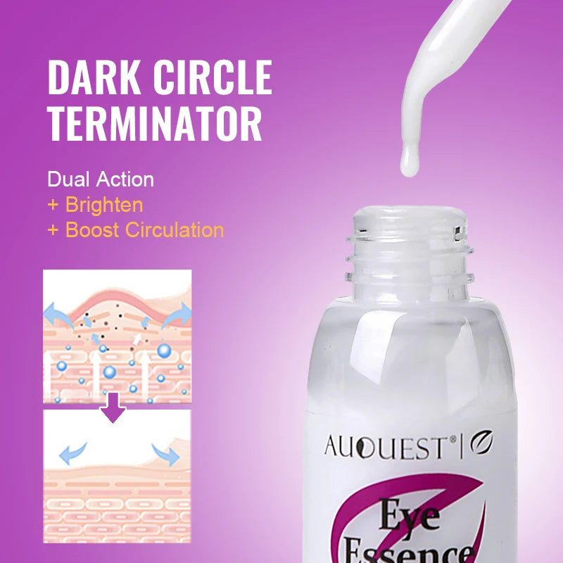 Eye Essence Serum Removal Dark Circles Eyebags Deep Hydration & Anti-Wrinkle Strengthens Contour Skin Barrier Care Eyes Serum
