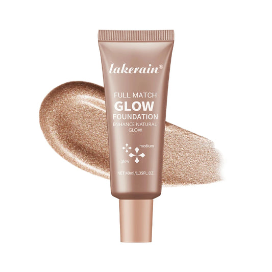Natural Glow Enhancer Foundation Glowing Moisturizing Lightweight base Multi-purpose Face Body Glitter Cream Bronzer For Paris