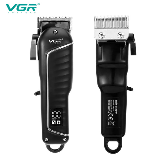 V-683 Hair Clipper Professional Electric Hair Trimmer Rechargeable Clipper Haircut Machine Men's Barber Hair Cutting Machine