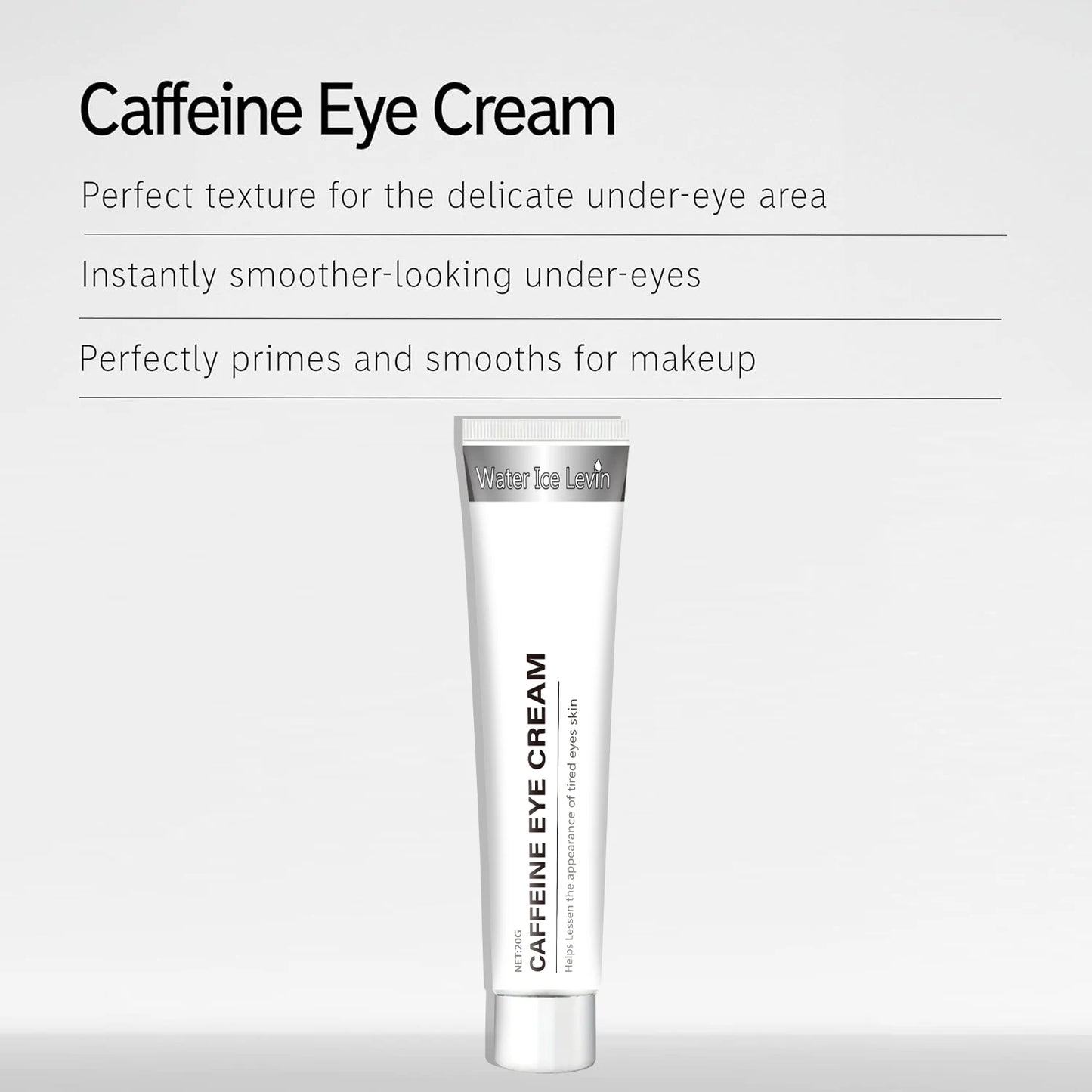 Caffeine Eye Cream Helps Reduce the Appearance of the Eyes