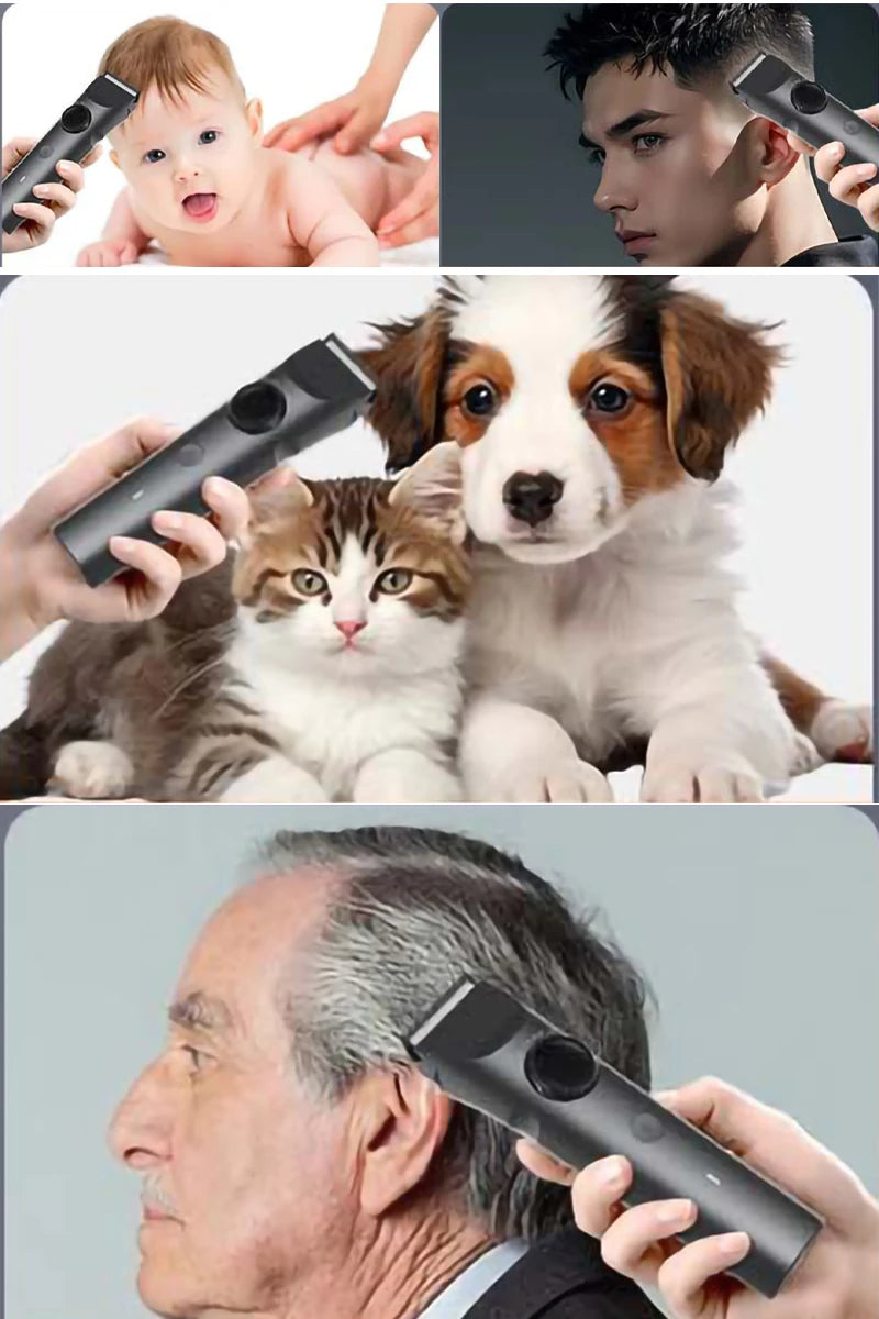 Professional Hair Trimmer Machine Hair Clipper Cordless Electric Hair Cutting Barber Trimmer For Men
