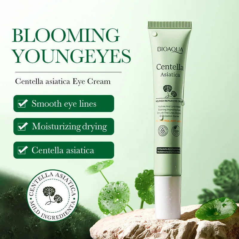 Centella Asiatica Eye Cream Anti Dark Circles Eyes Bags Moisturizing Anti Wrinkle Anti-aging Beauty Eyes Skin Care Products