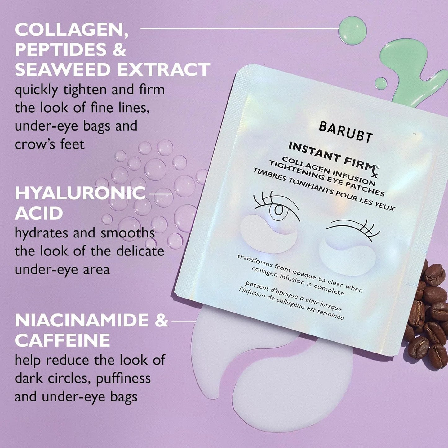 Eye Mask Daily Care, Moisturizing and Comfortable Skin Around The Eyes, Easy To Absorb When Applied