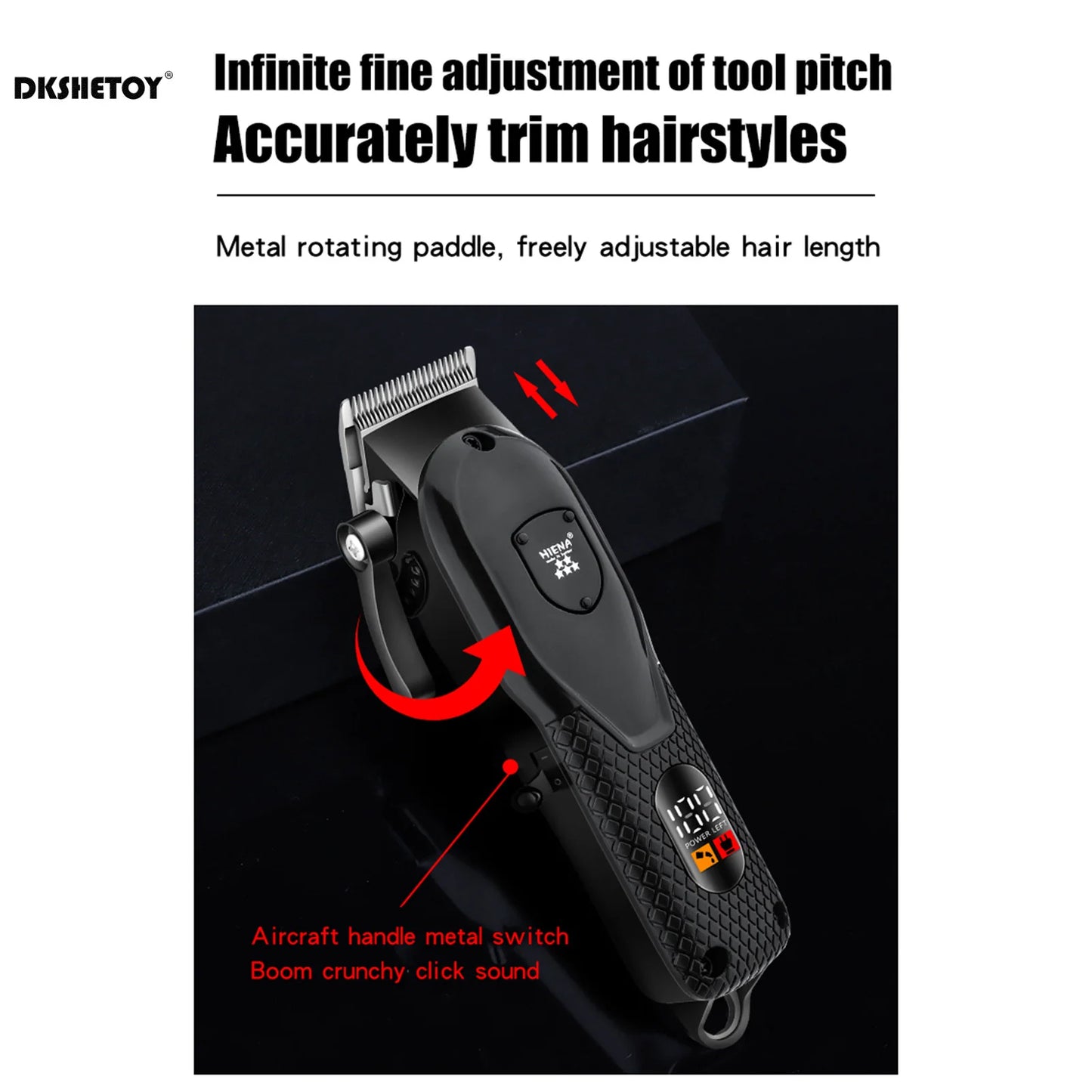 Professional hair cutting machine Electric Hair Trimmer set for men usb Rechargeable Barber hair clippers Wet And Dry haircut