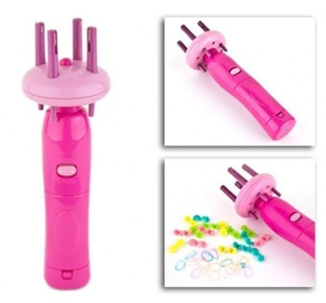 Professioanl Women Portable Electric Automatic DIY Hairstyle Tool Braid Machine Hair Weave Roller Twist Braider Device Kit