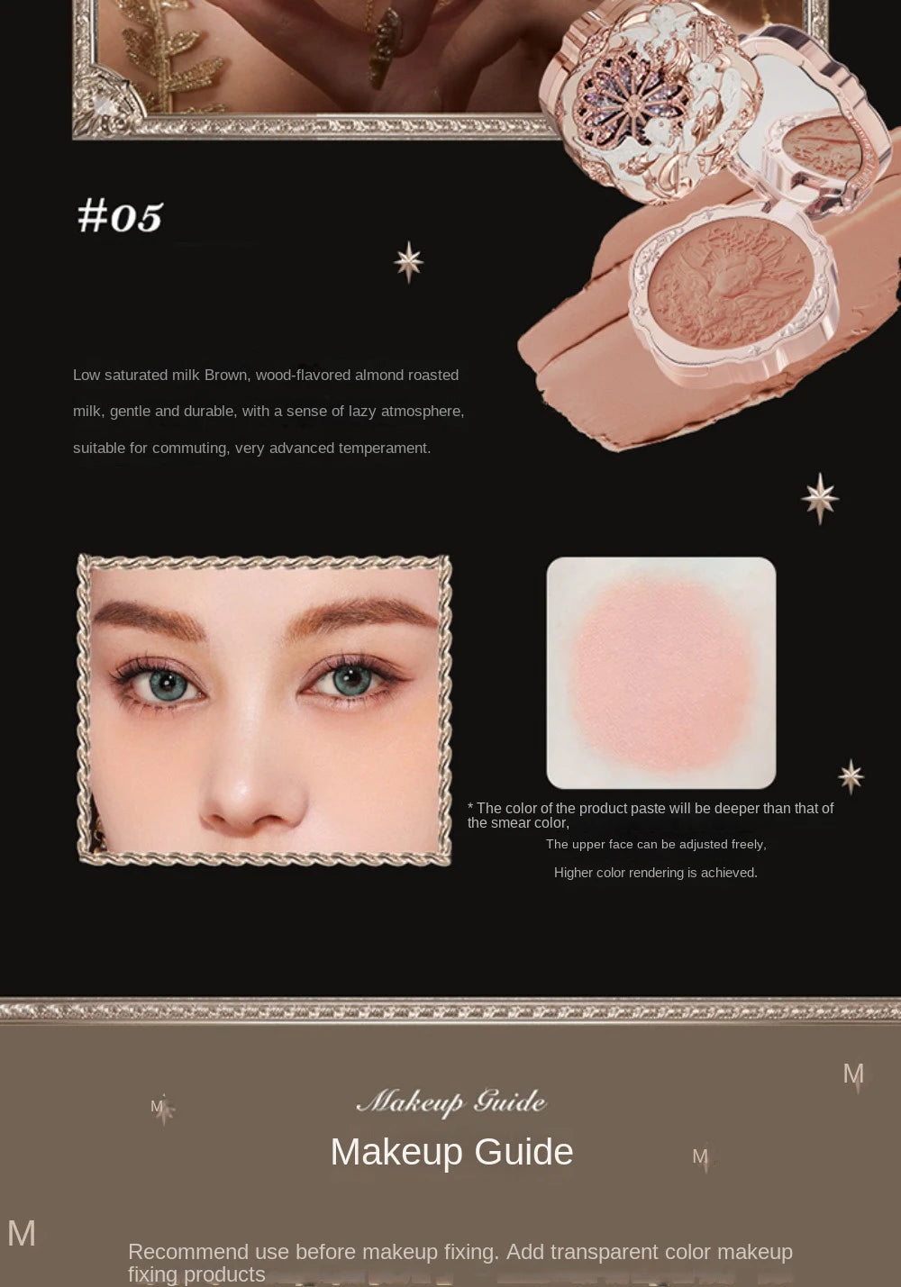 Flower Knows Little Angel Blushes Cream Smooth Long-lasting All-Day Face Enhancing Makeup Korean Blush Cream For Cheek