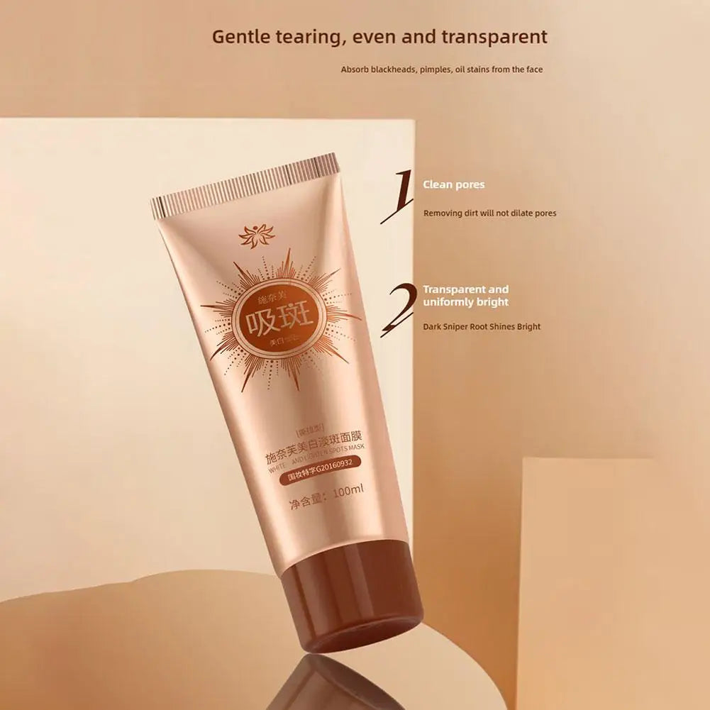 Glow Peel-Off Mask,Blemish Clearing Wrapping Facial Mask,Anti-Blemish Freckle Brightening Off Mask For Deeply Clean Moisturizing