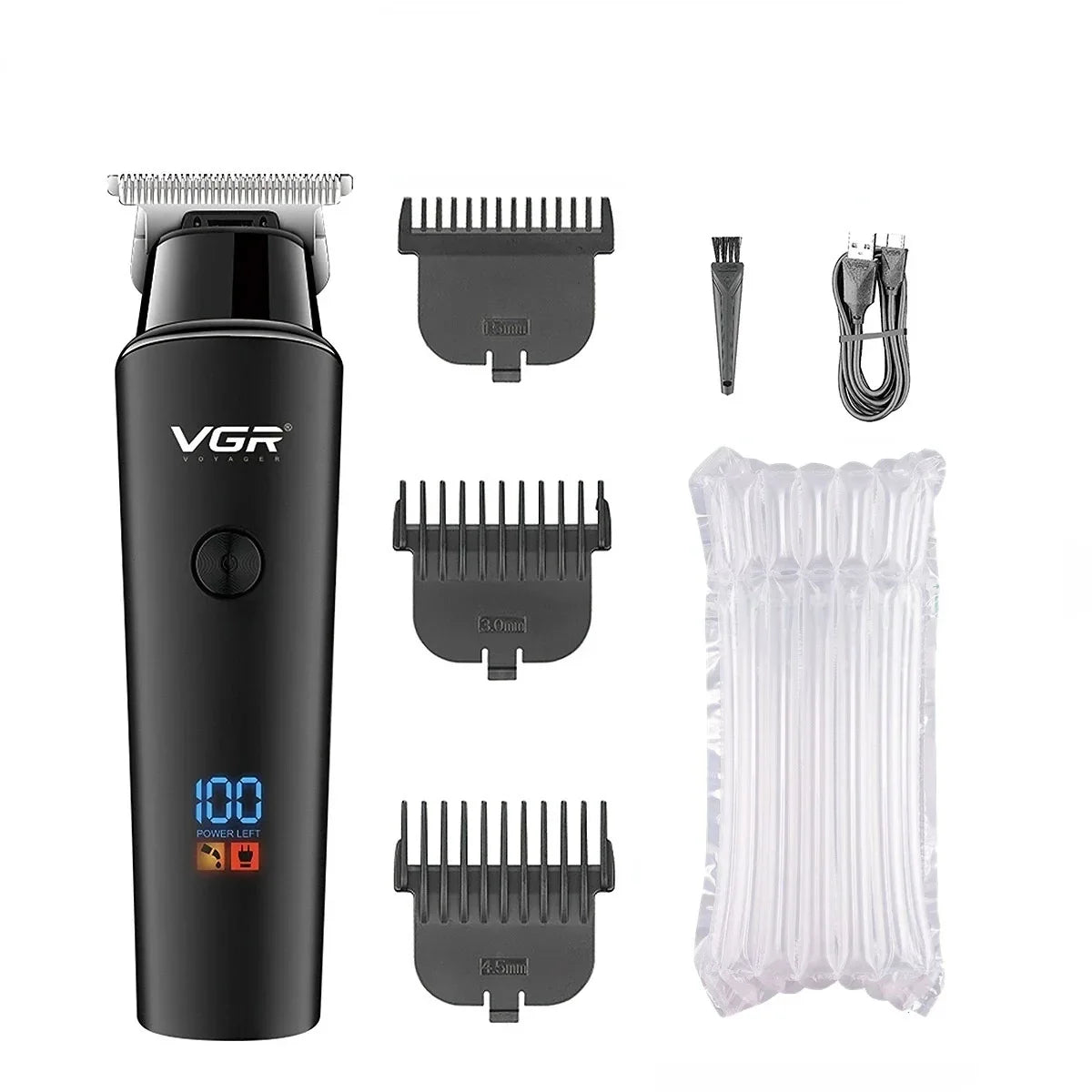 VGR Hair Cutting Machine Electric Hair Clipper Professional Beard Hair Trimmer Face Haircut Mustache Barber Trimer For Men V-937