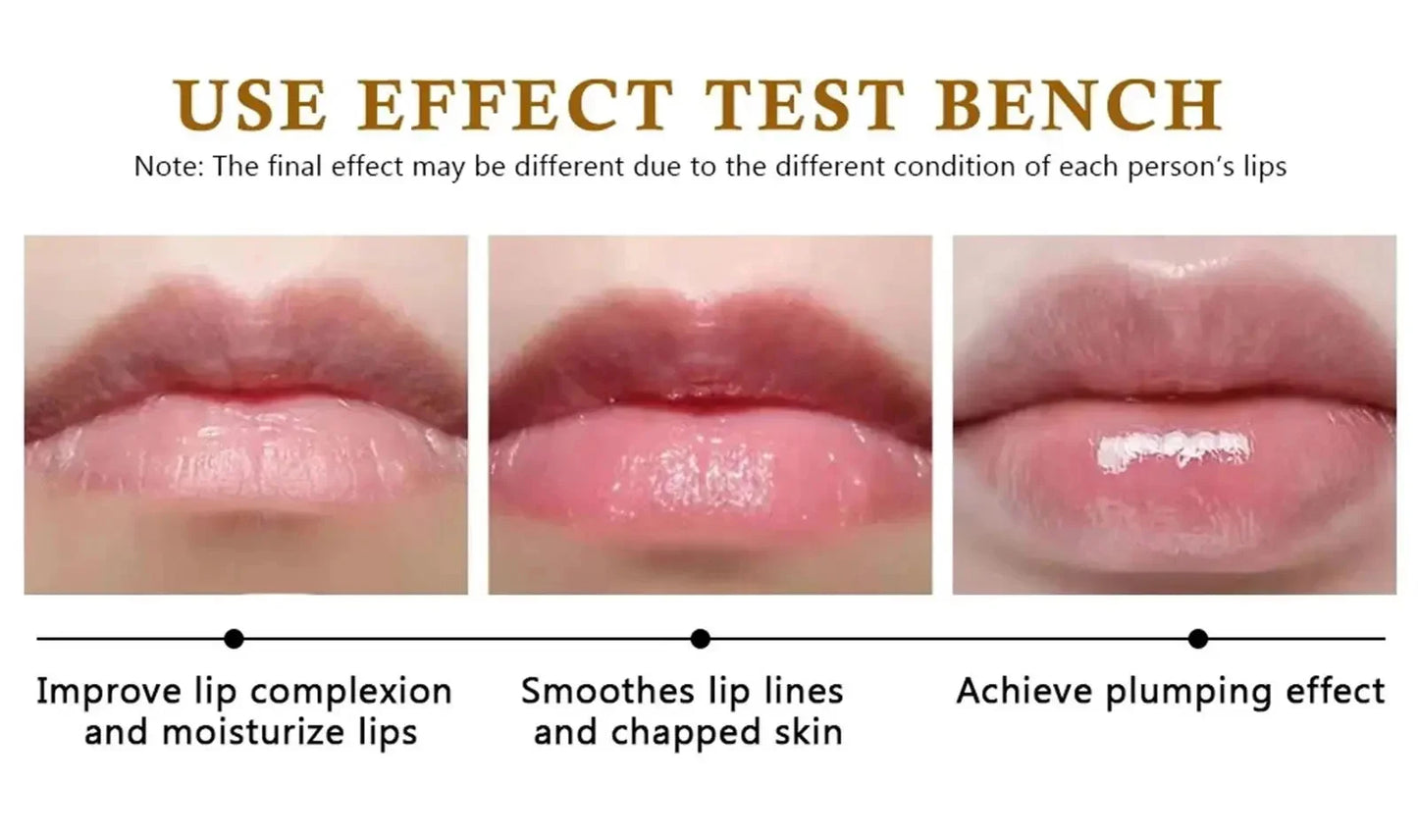 Instant Lip Plumping Essential Oil Nourishing Antiwrinkle Moisturising Sexy Lip Care Ultimate Plumping Lip Gloss Serum Cosmetics