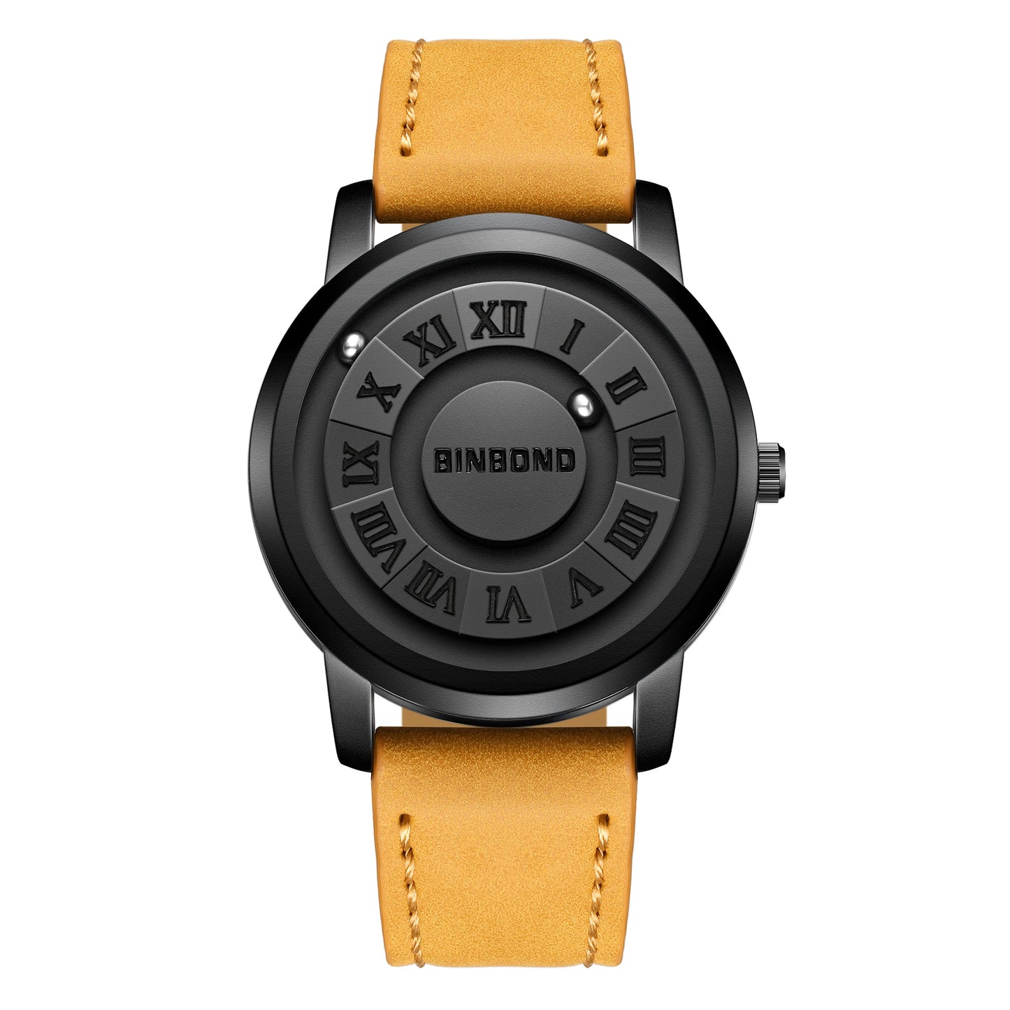 BINBOND Men Quartz Watches Top Brand Luxury Stainless Steel Waterproof Hollow Out Stainless steel Wristwatches Relogio Masculino