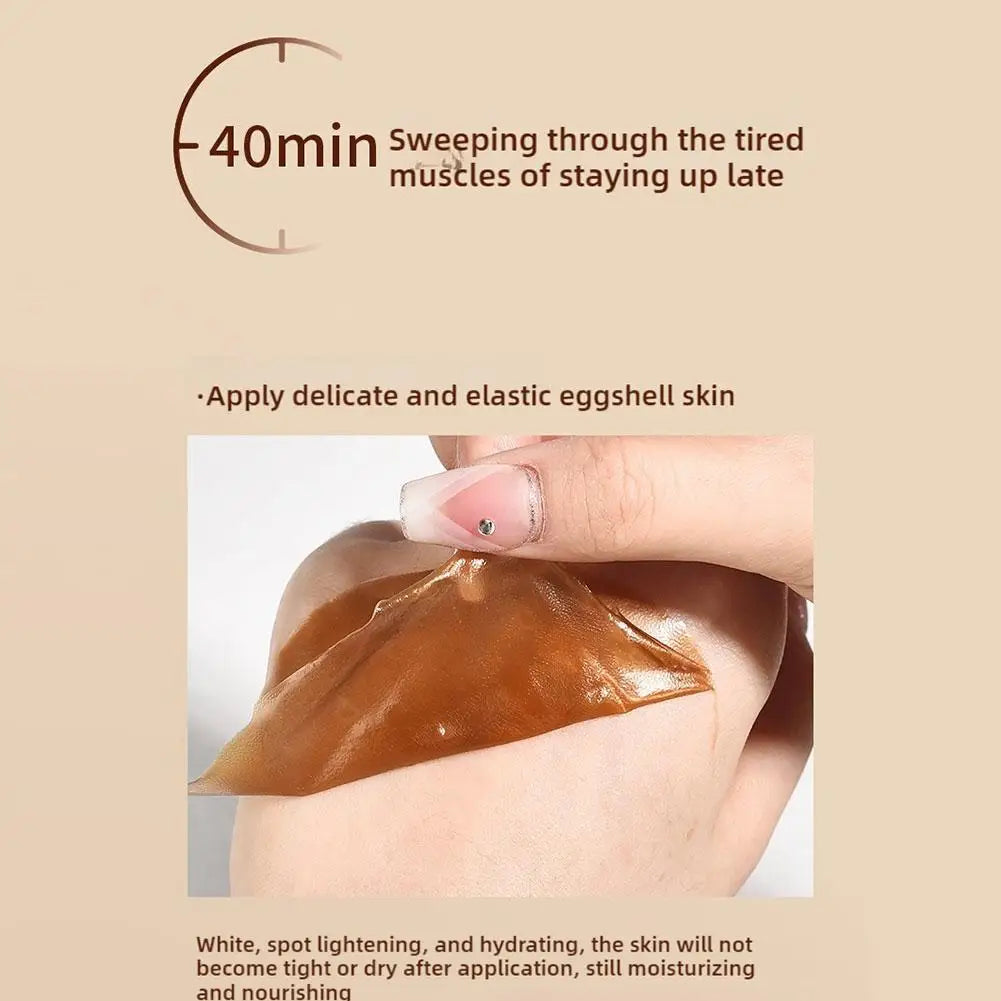 Glow Peel-Off Mask,Blemish Clearing Wrapping Facial Mask,Anti-Blemish Freckle Brightening Off Mask For Deeply Clean Moisturizing