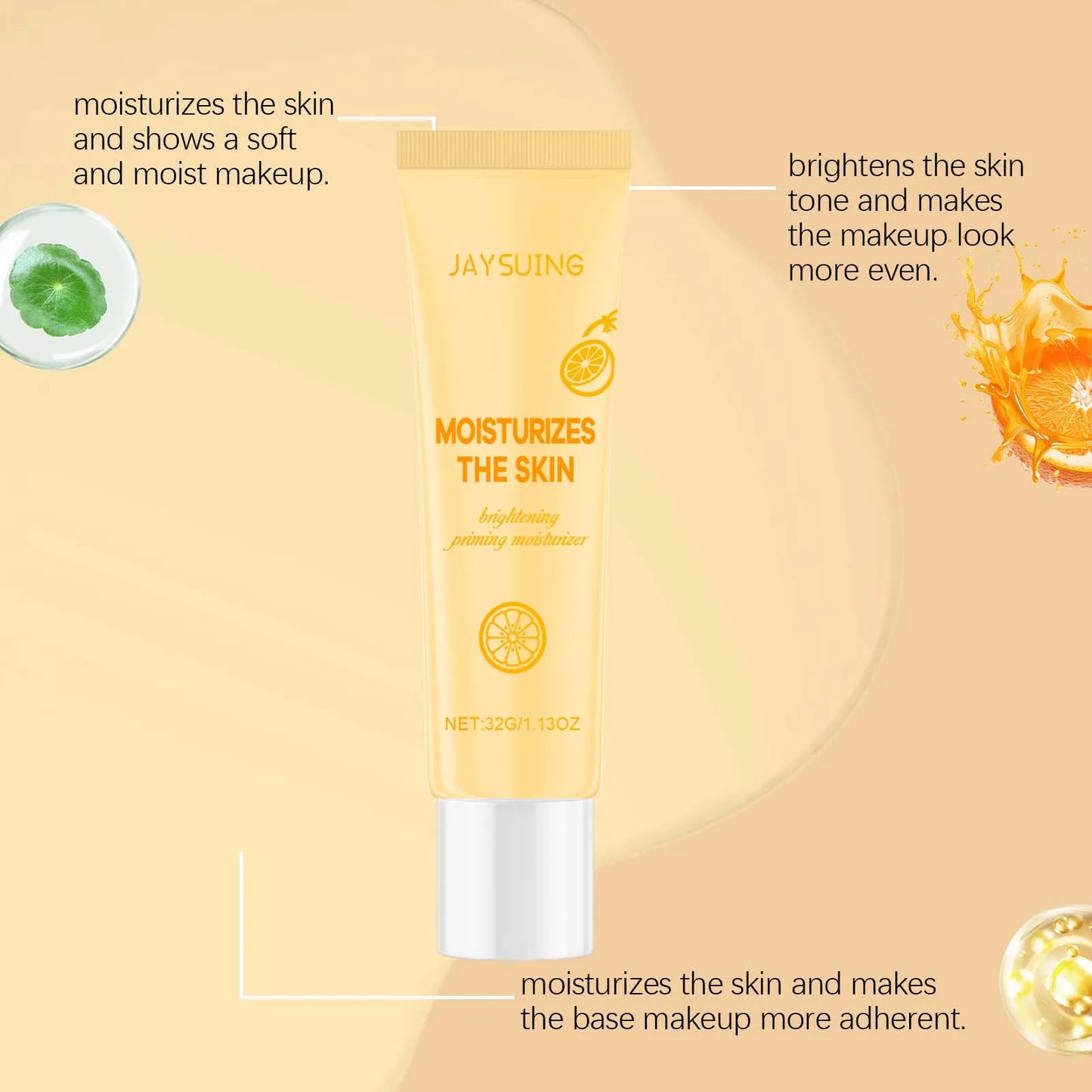 Brightening Cream Even out Skin Tone Relieves Dryness Reduce Wrinkle Spots Dullness Shrink Pores Hydrating Smooth Face Skin Care