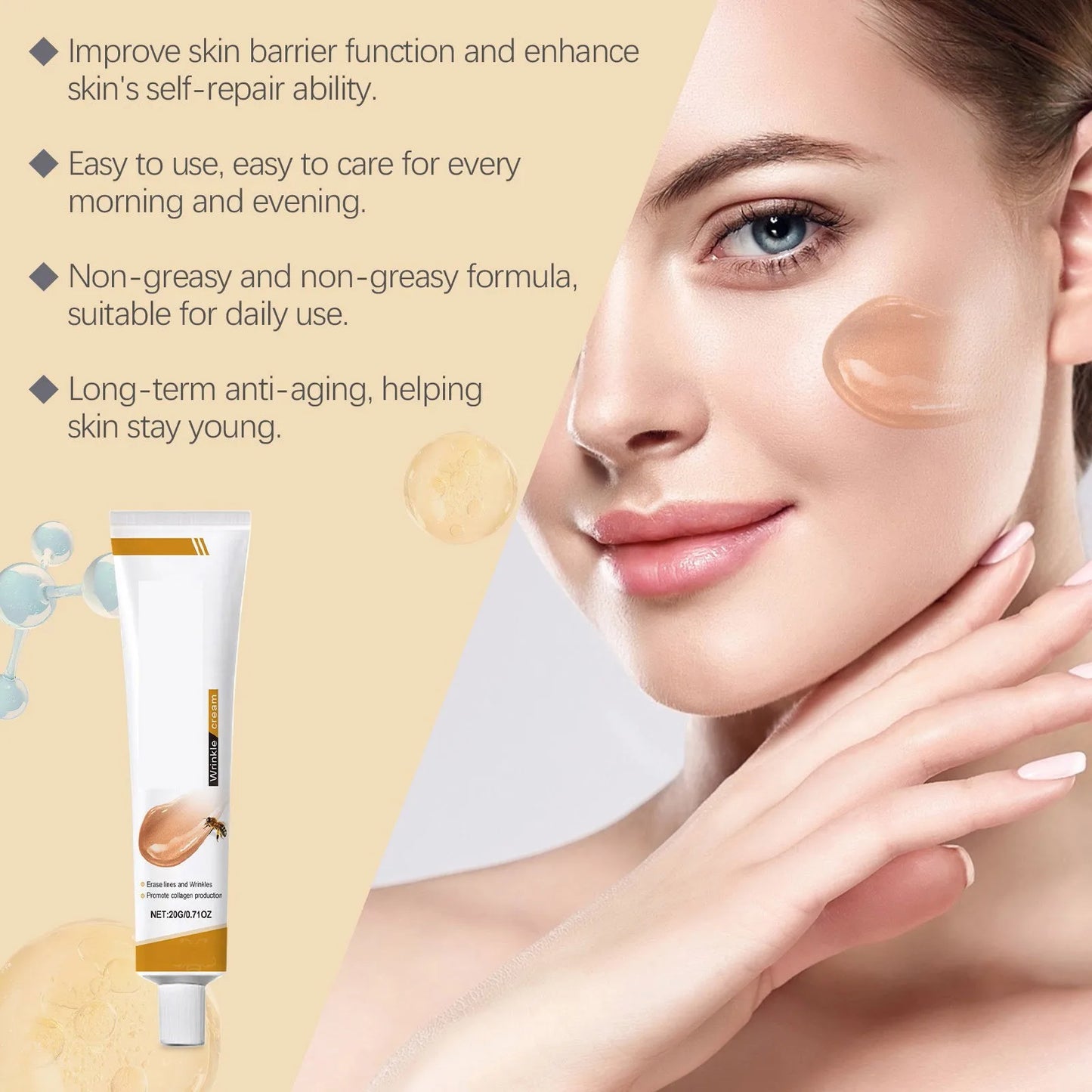 Facial Care Cream Mild Hydrating Brightening Delicate Rejuvenating And Soft Skin Care Cream Hot products popular choice Gifts