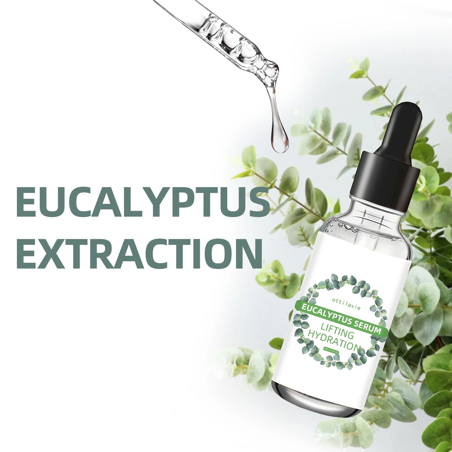 EUCALYPTUS SERUM-Hydrating, lifting, and nourishing all day long, suitable for all skin types