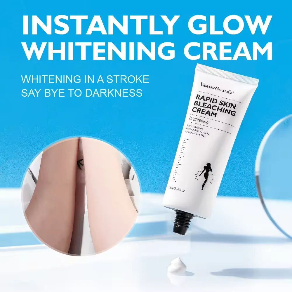 VIBRANT GLAMOUR Whitening Cream Moisturizing Nicotinamide Skin Brightening Lotion Quickly Whitens Face And Body Skin 80G