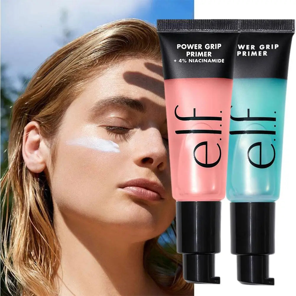 New Power Grip Primer Gel Hyaluronic Acid Hydrating Face Primer For Long-lasting Wear And Brightened Contoured Makeup