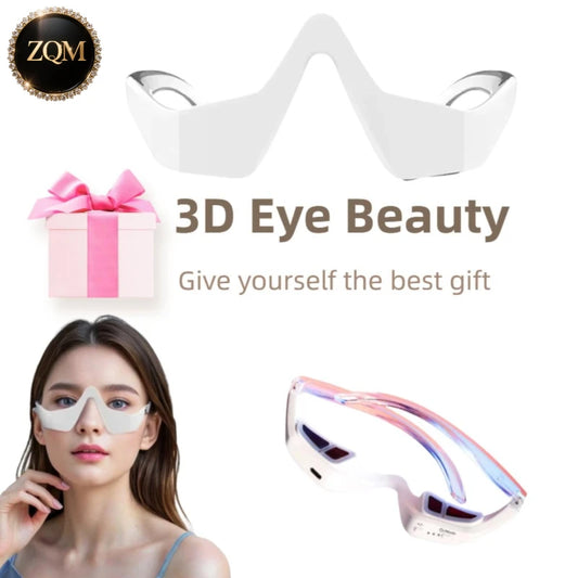 EMS Red Light Therapy Anti-Aging Eye Massager Eyes Fatigue Relief Relaxation Relieve Dark Circles Hot Compress Eye Care Massage