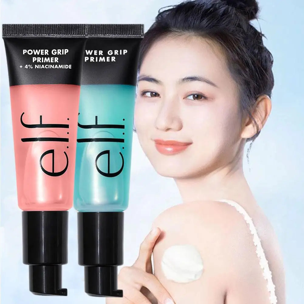 New Power Grip Primer Gel Hyaluronic Acid Hydrating Face Primer For Long-lasting Wear And Brightened Contoured Makeup