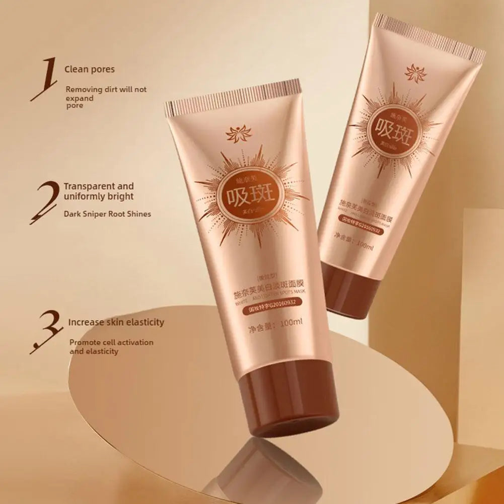 Glow Peel-Off Mask,Blemish Clearing Wrapping Facial Mask,Anti-Blemish Freckle Brightening Off Mask For Deeply Clean Moisturizing