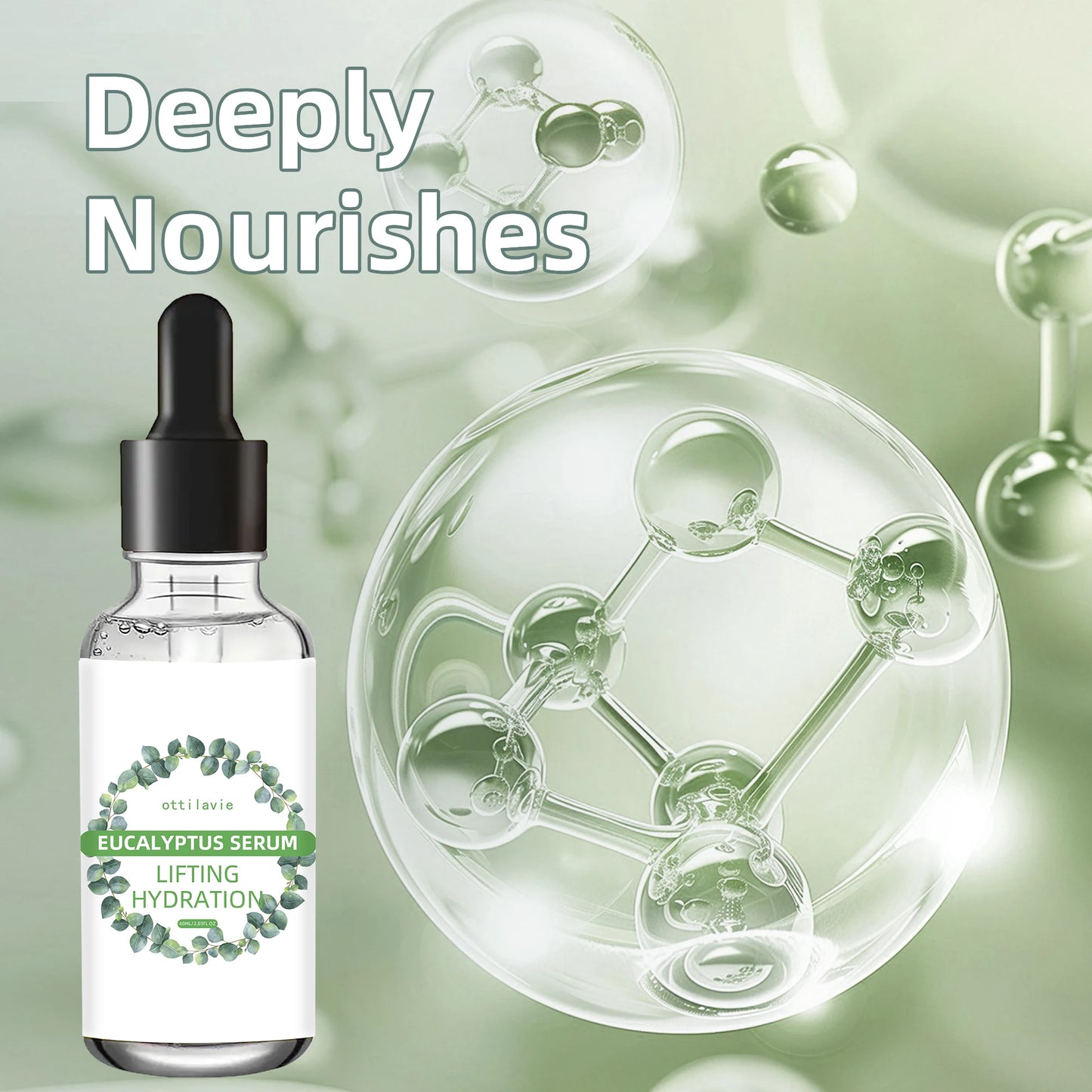 EUCALYPTUS SERUM-Hydrating, lifting, and nourishing all day long, suitable for all skin types
