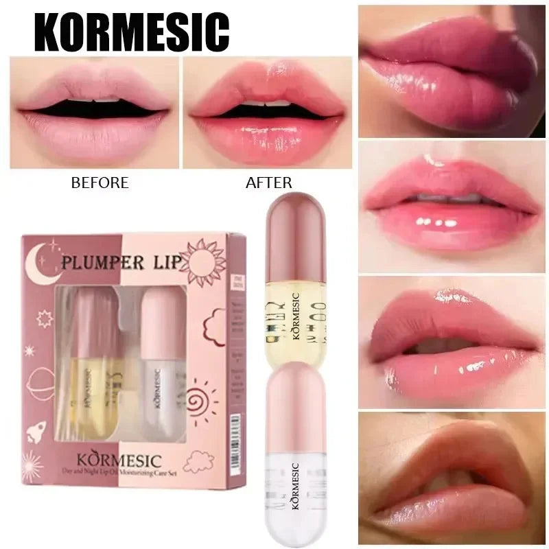 Instant Lip Plumping Essential Oil Nourishing Antiwrinkle Moisturising Sexy Lip Care Ultimate Plumping Lip Gloss Serum Cosmetics