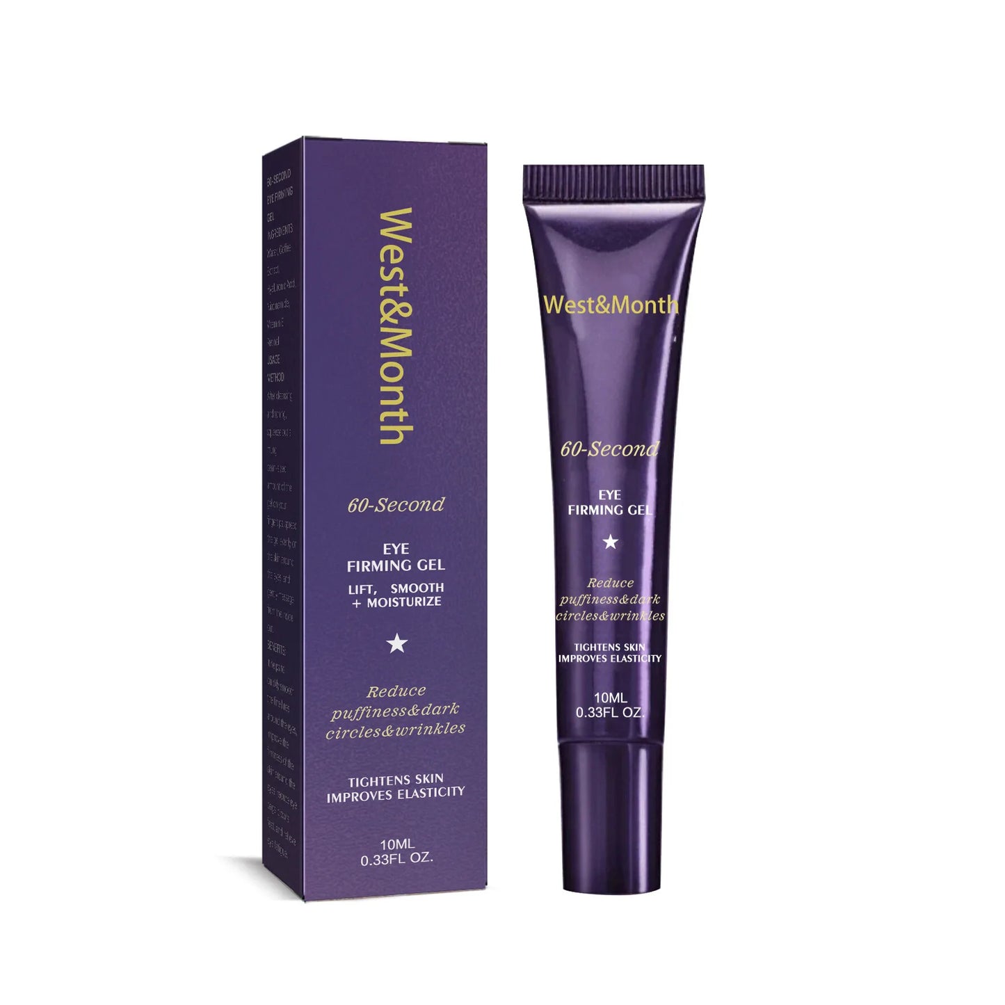 Firming Eye Gel Lighten Wrinkles Dark Circles Lifting Puffy Eyes Reduce Fine Lines Moisturizing Brightening Eye Bags Care Gel