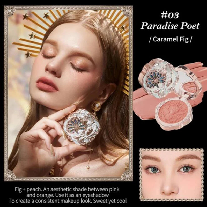 Flower Knows Little Angel Blushes Cream Smooth Long-lasting All-Day Face Enhancing Makeup Korean Blush Cream For Cheek