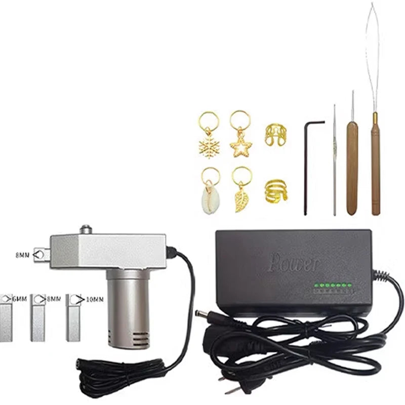 Portable Automatic Braiding Machine Electric Hair Tools Fast Braiding Machine For DIY Hair Styling Dreadlocks Braiding