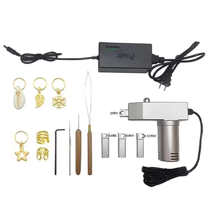 Portable Automatic Braiding Machine Electric Hair Tools Fast Braiding Machine For DIY Hair Styling Dreadlocks Braiding