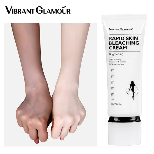 VIBRANT GLAMOUR Whitening Cream Moisturizing Nicotinamide Skin Brightening Lotion Quickly Whitens Face And Body Skin 80G