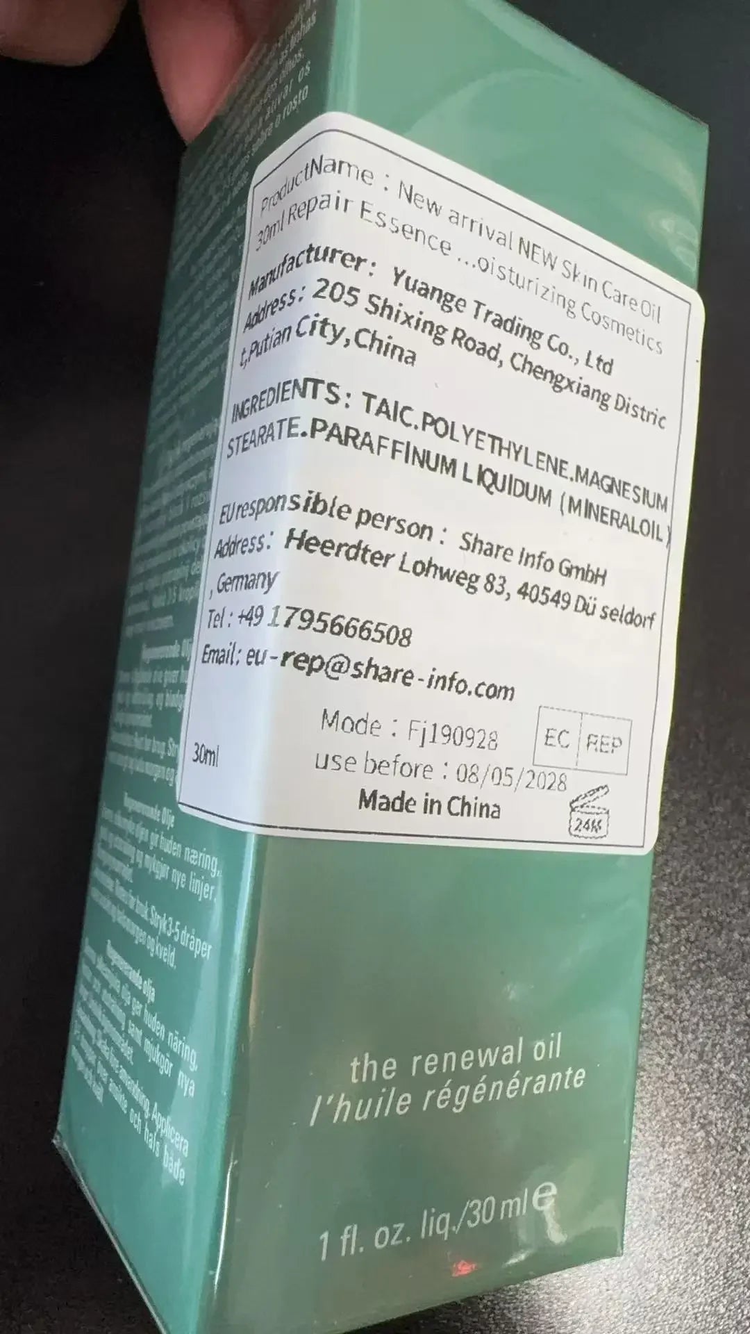 GOOD New arrival NEW Skin Care Oil 30ml Repair Essence Face Moisturizing Cosmetics