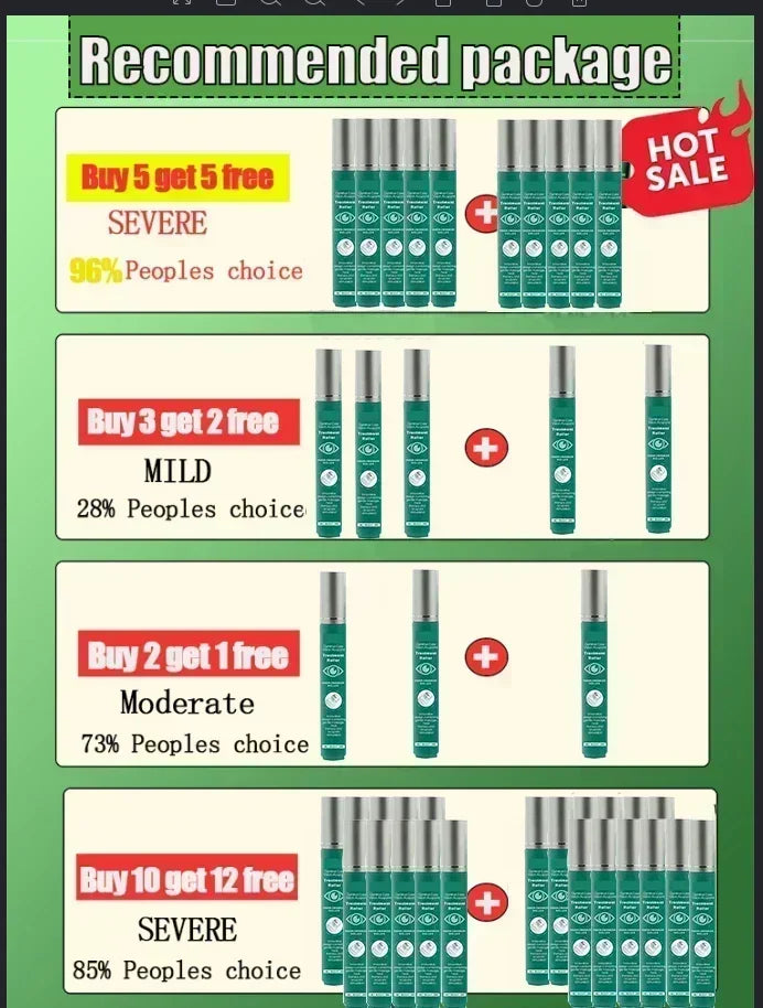 Eye Drops Relieves Eyes Discomfort Blurred Eyes Sore Eye Care Itchy Relax Dry Swelling Massage Clean